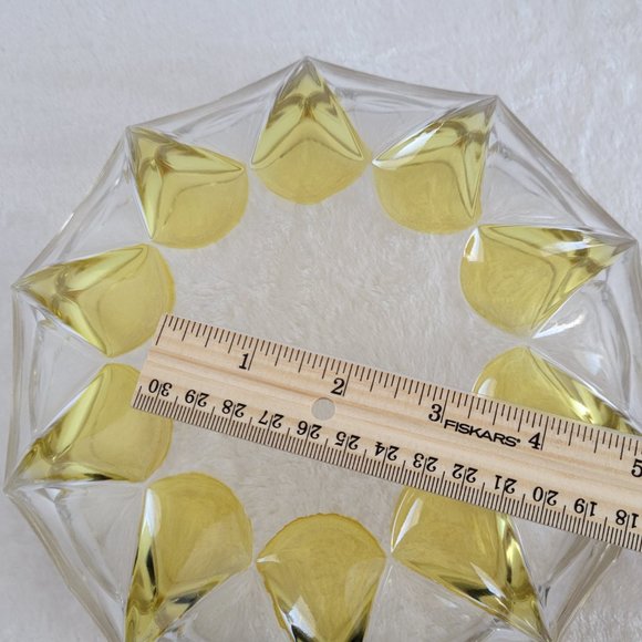 Vintage Glass Sun Design Bowl - Picture 9 of 9